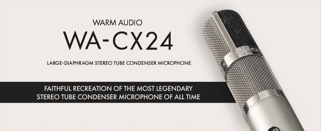 Warm Audio WA-CX24: Classic Stereo Tube Sound, Reimagined