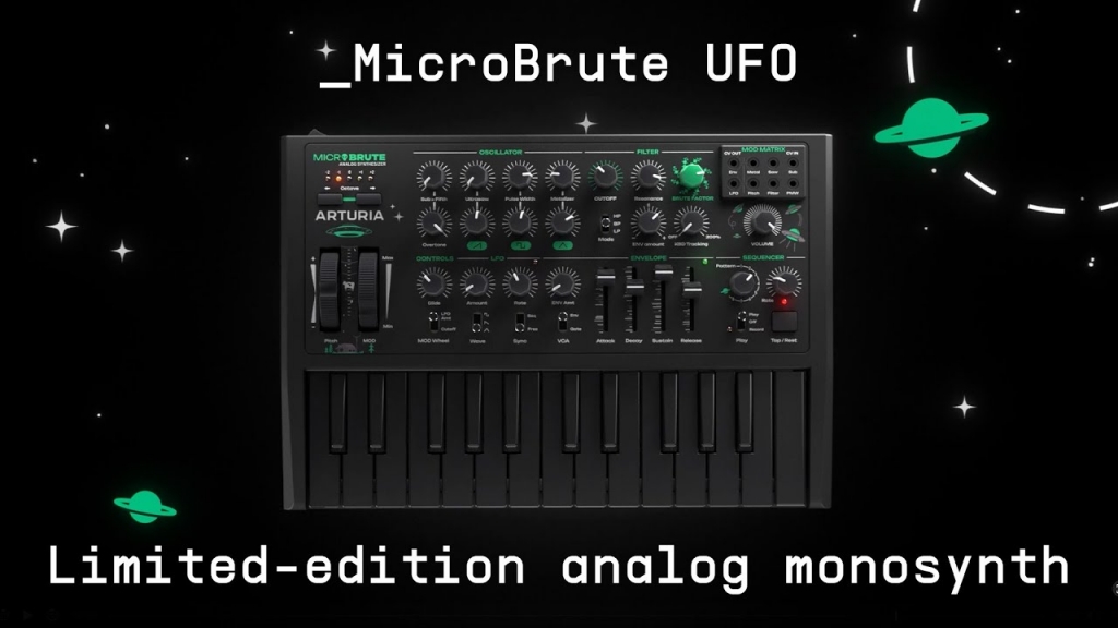Discover the MicroBrute UFO: Analog Power with a Space-Age Twist