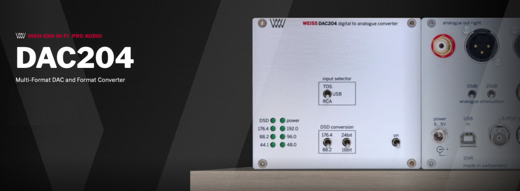 Weiss DAC204 D/A Processor Review: Studio‑Grade Sound Meets Swiss Precision