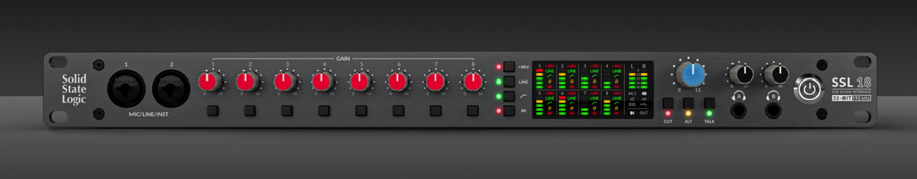 Solid State Logic SSL 18 (Front)