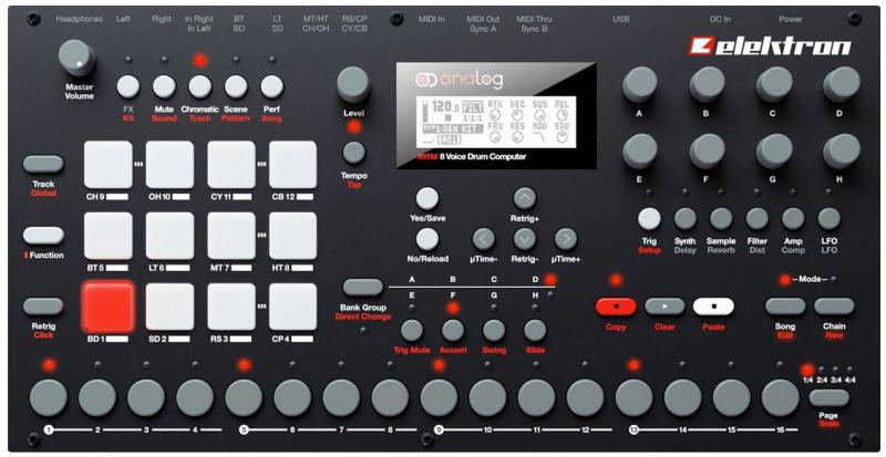 Elektron Analog Rytm | Studio Economik | Pro-Audio Recording