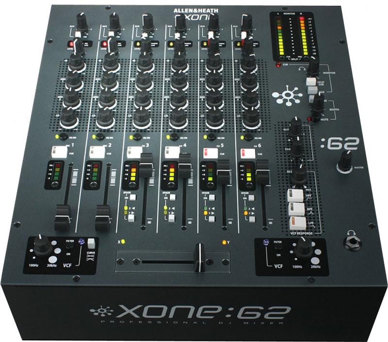 Allen & Heath Xone: 62 | Studio Economik | Pro-Audio Recording Equipment |  Montreal, Canada