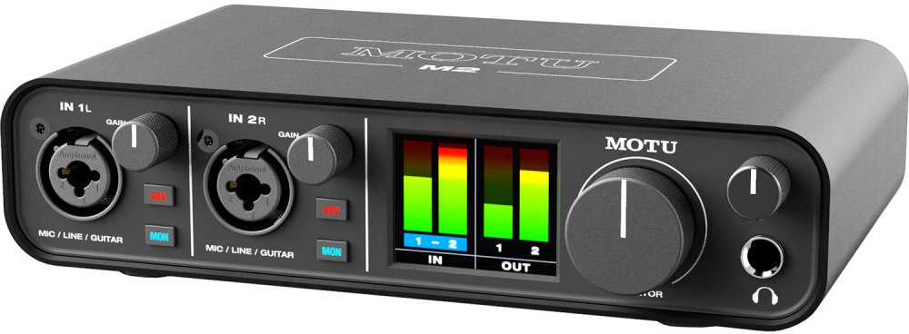 MOTU M2 | Studio Economik | Pro-Audio Recording Equipment