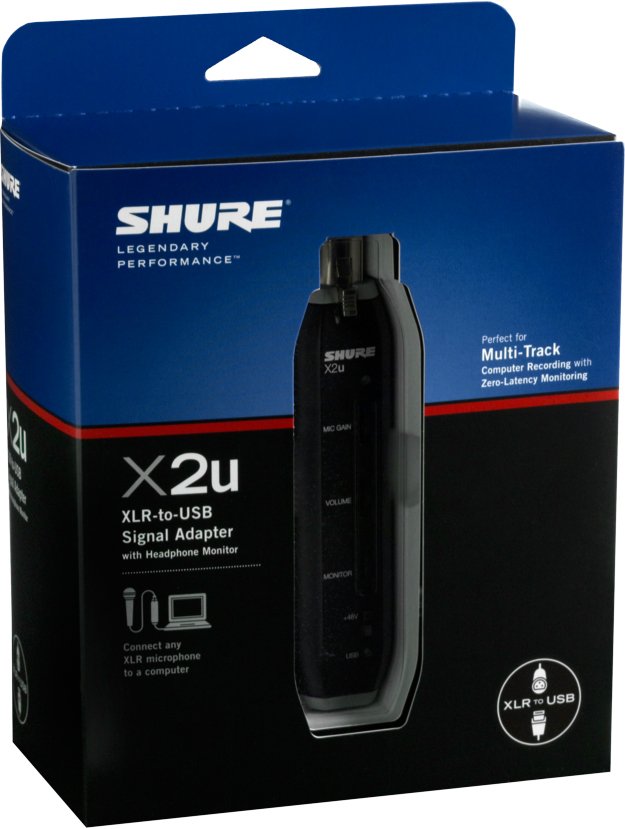 Shure X2U | Studio Economik | Pro-Audio Recording Equipment