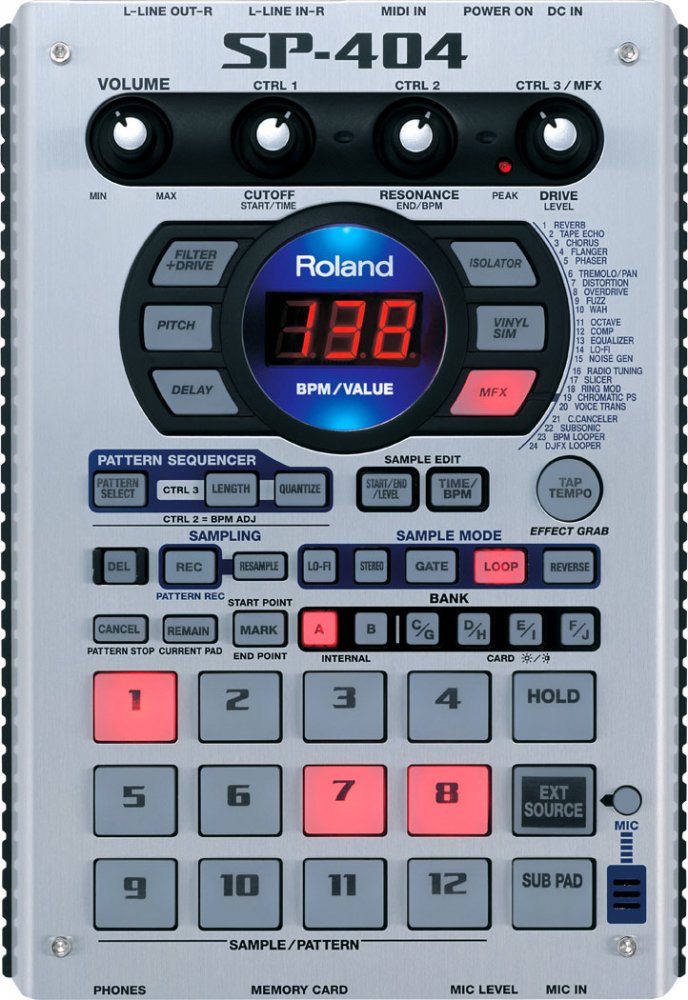 Roland SP-404MK2 | Studio Economik | Pro-Audio Recording Equipment
