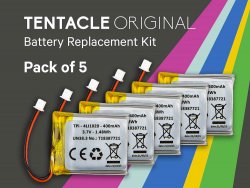 Tentacle Sync Original - Battery Replacement Kit - Pack 5