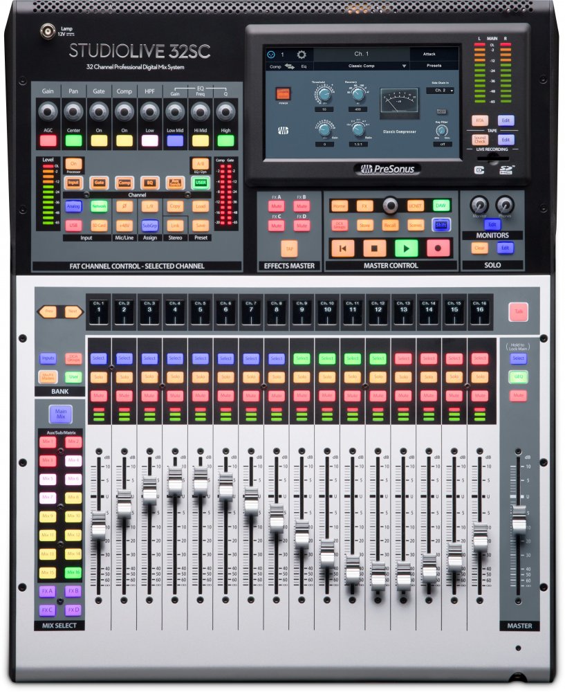 Presonus StudioLive 32SC | Studio Economik | Pro-Audio Recording Equipment  | Montreal, Canada